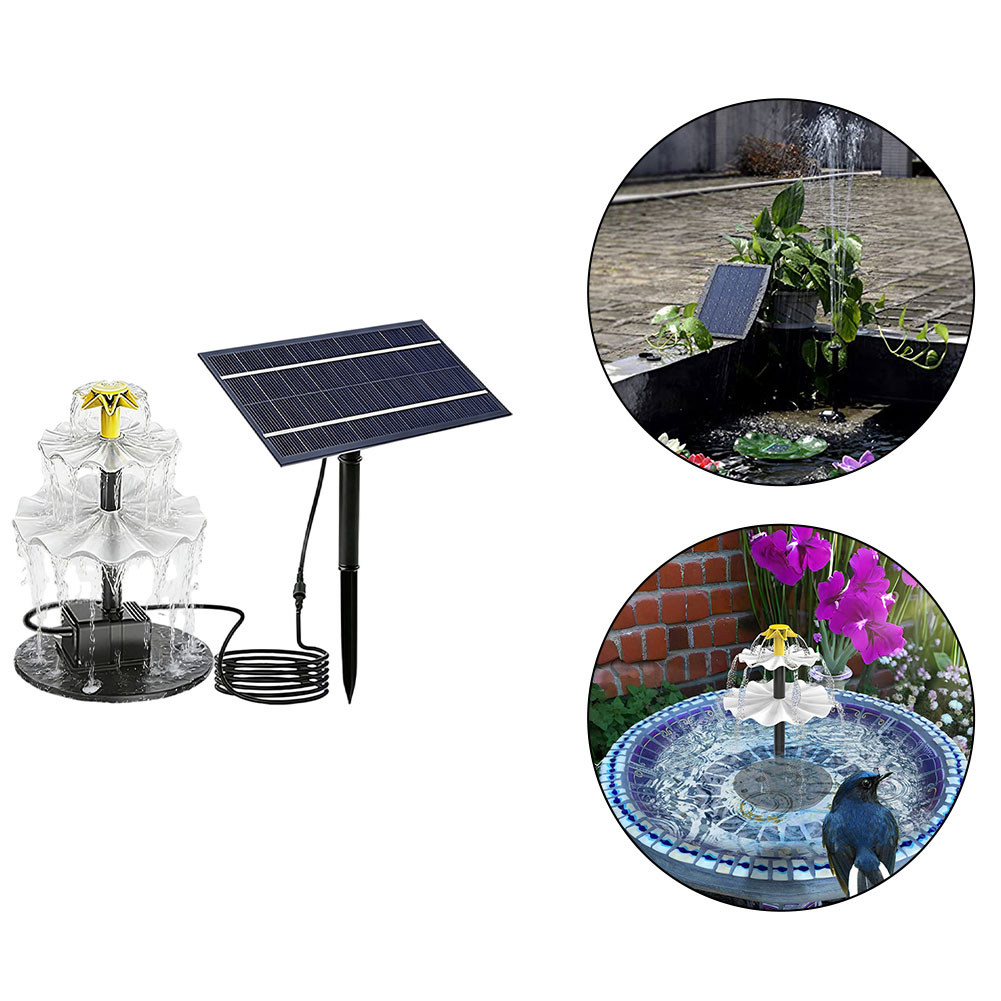 Bonsai Garden Fountain - 4W Solar Fountain Pump for Outdoor