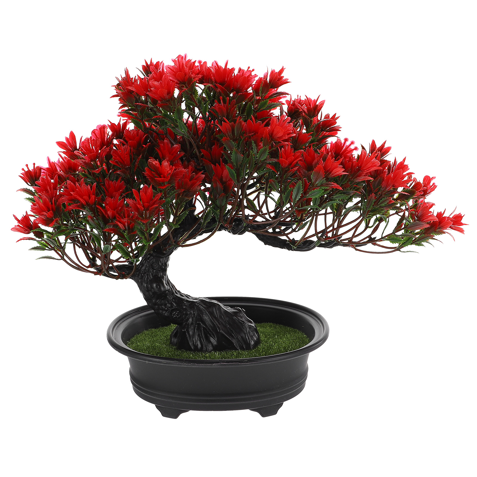 Bonsai Garden Kit - Artificial Plant Potted Bonsai Green Small