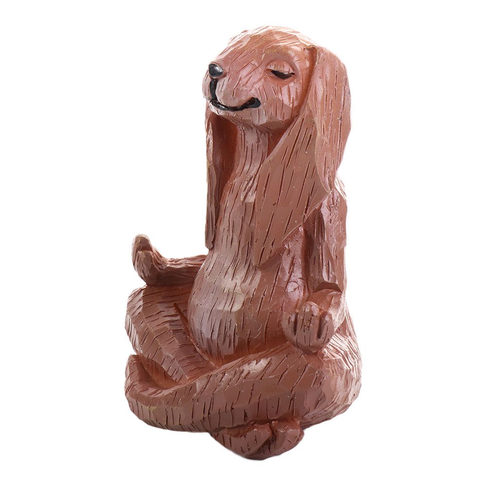 Bonsai Garden Fountain - Meditating Zen Handicraft Long-ear Rabbit Parlor