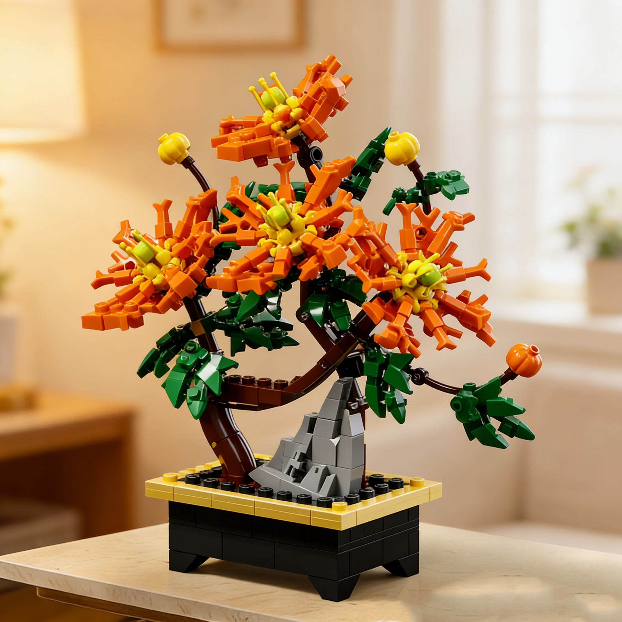 Bonsai Garden Kit - Dragon Claw Chrysanthemum Bonsai Building Block