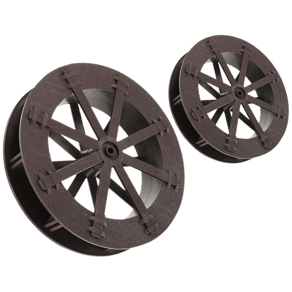 Bonsai Garden Fountain - 2Pcs Small Fountain Wheel for DIY