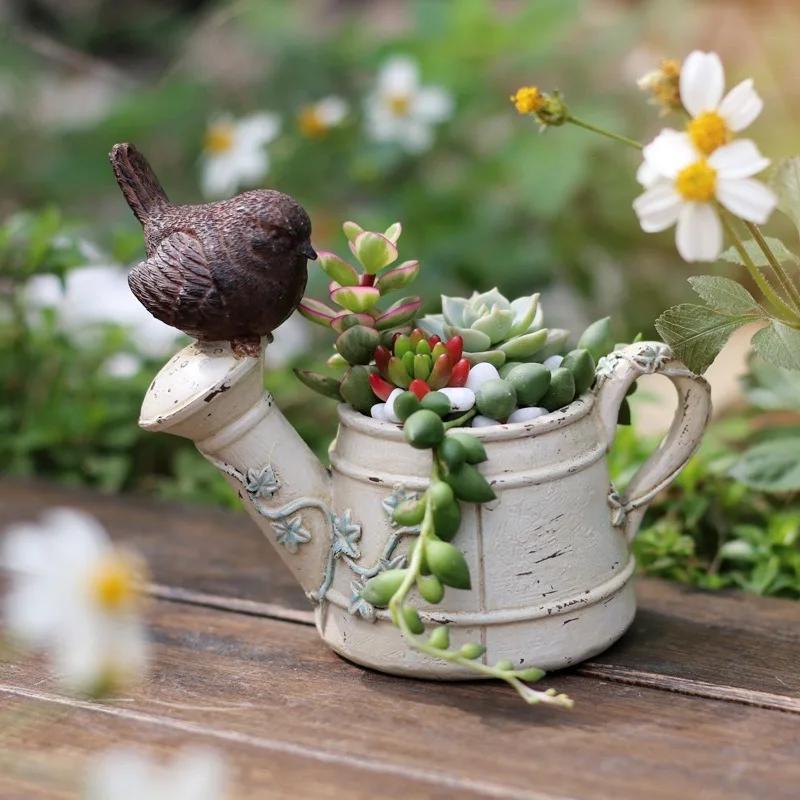 Bonsai Garden Nursery - Cute Flower Pot Succulent Planters Bird