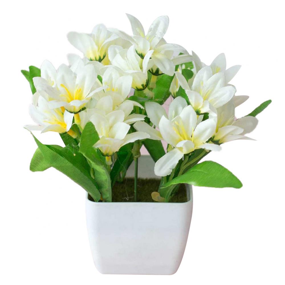 15cm Artificial Lily Flower Pl - Bonsai Garden And Cafe บทวิจารณ์และราคา