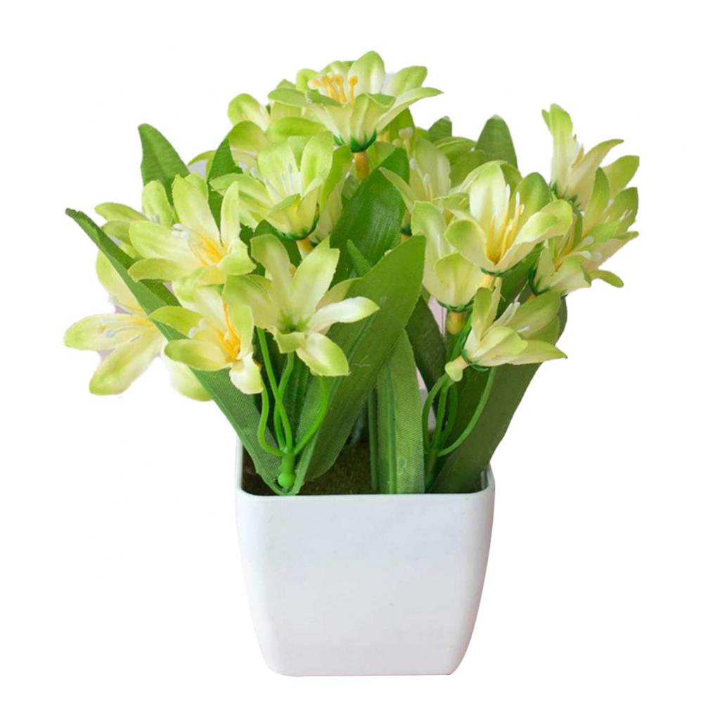 15cm Artificial Lily Flower Pl - Bonsai Garden And Cafe บทวิจารณ์และราคา