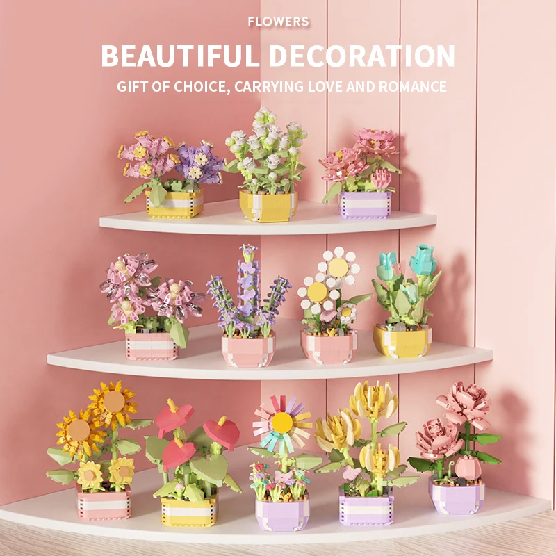 Flower Succulents Building Blo - Bonsai Garden Kit บทวิจารณ์และราคา