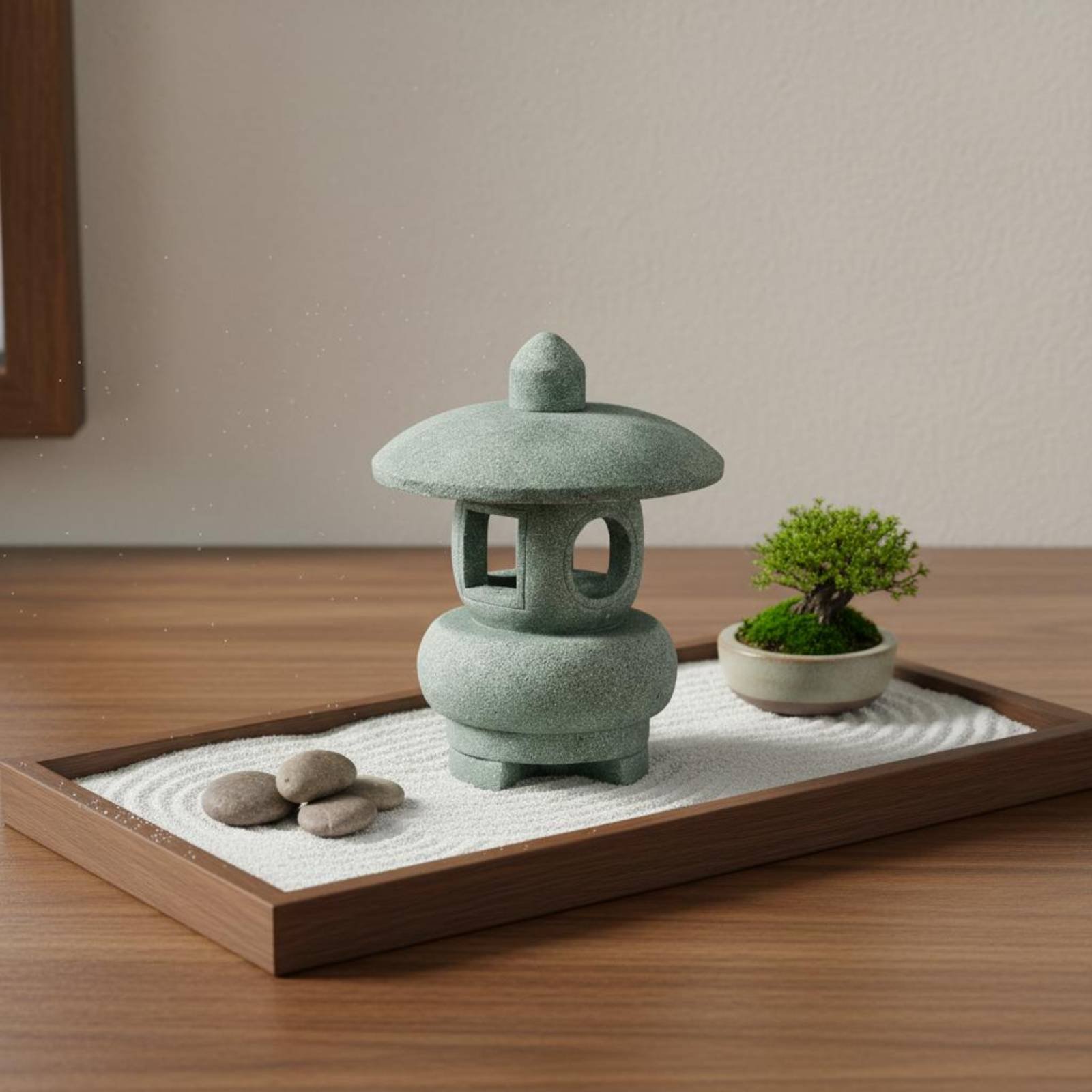 Miniature Stone Lantern Antiqu - Bonsai Garden Ornaments บทวิจารณ์และราคา