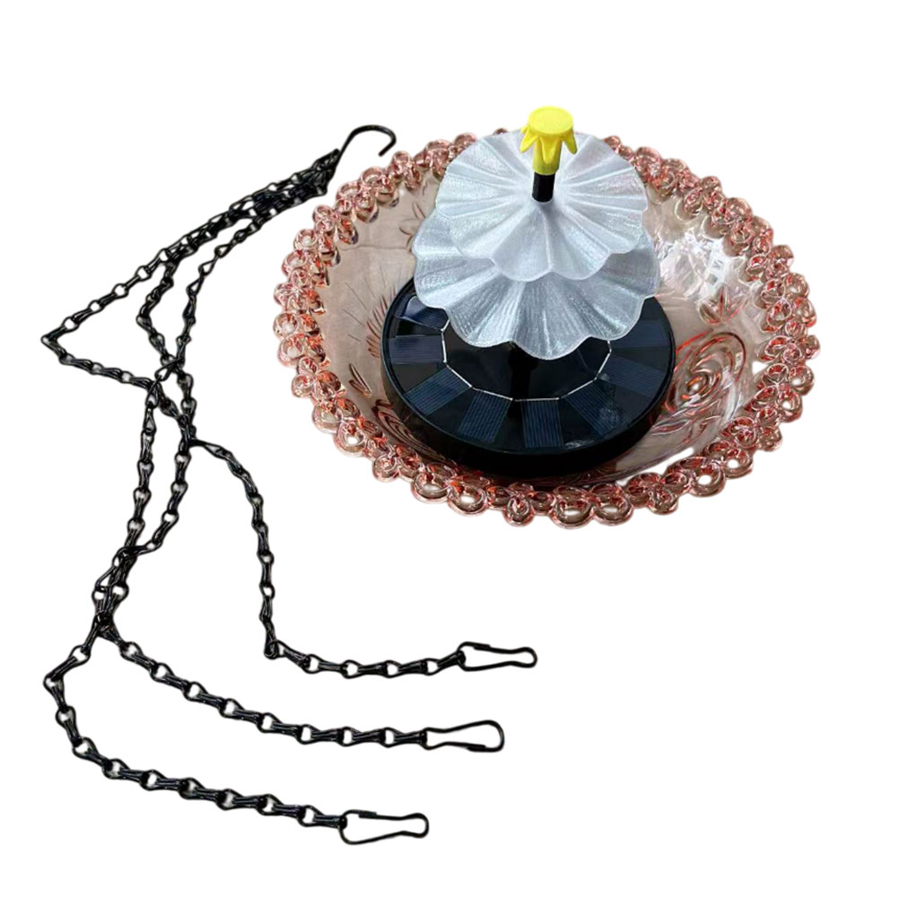 Hanging Solar Powered Birdbath - Bonsai Garden Fountain บทวิจารณ์และราคา