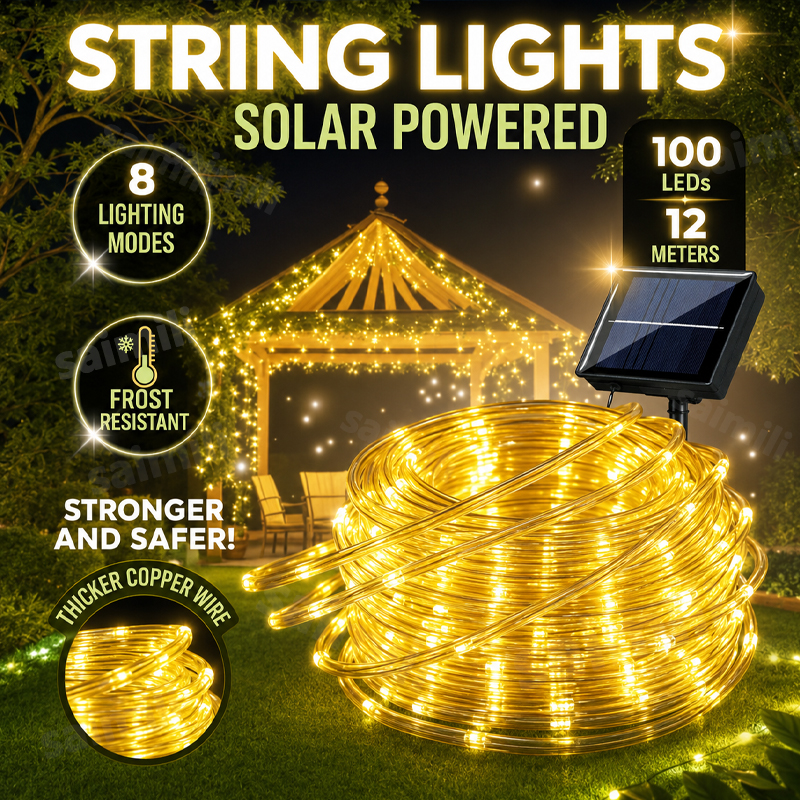 LED String Lights Garden Outdo - Bonsai Garden Ornaments บทวิจารณ์และราคา
