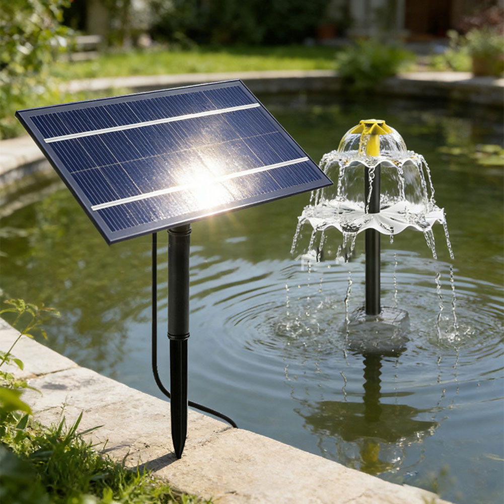 4W Solar Fountain Pump for Out - Bonsai Garden Fountain บทวิจารณ์และราคา