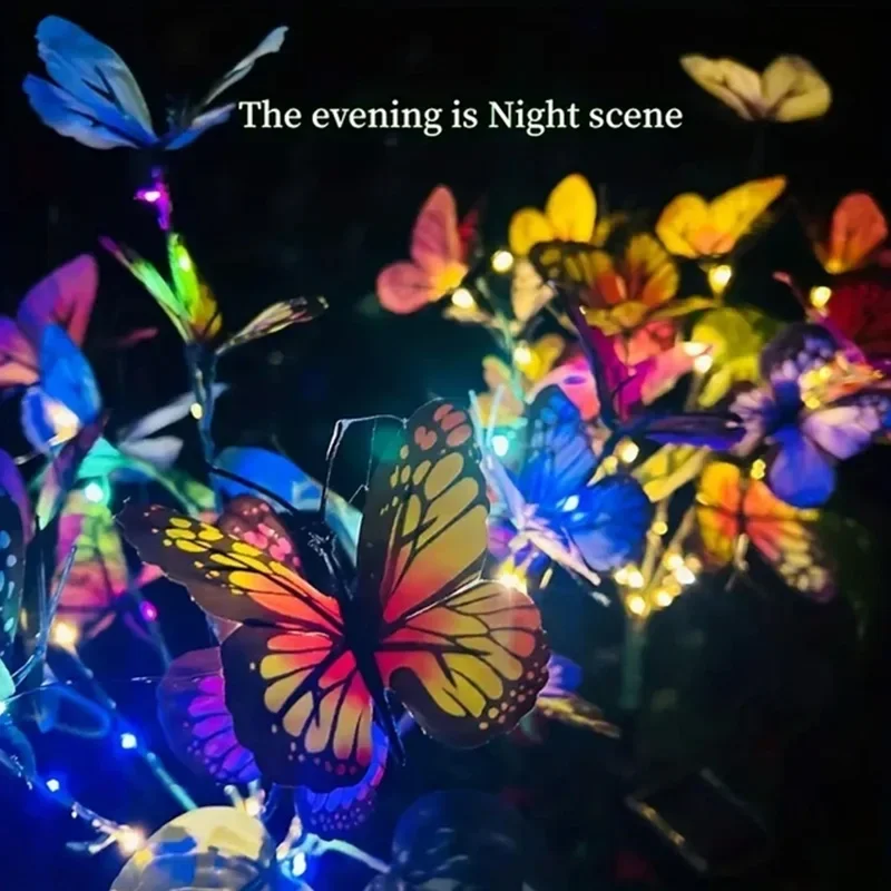 Solar LED Butterfly Garden Lig - Bonsai Garden Ornaments บทวิจารณ์และราคา