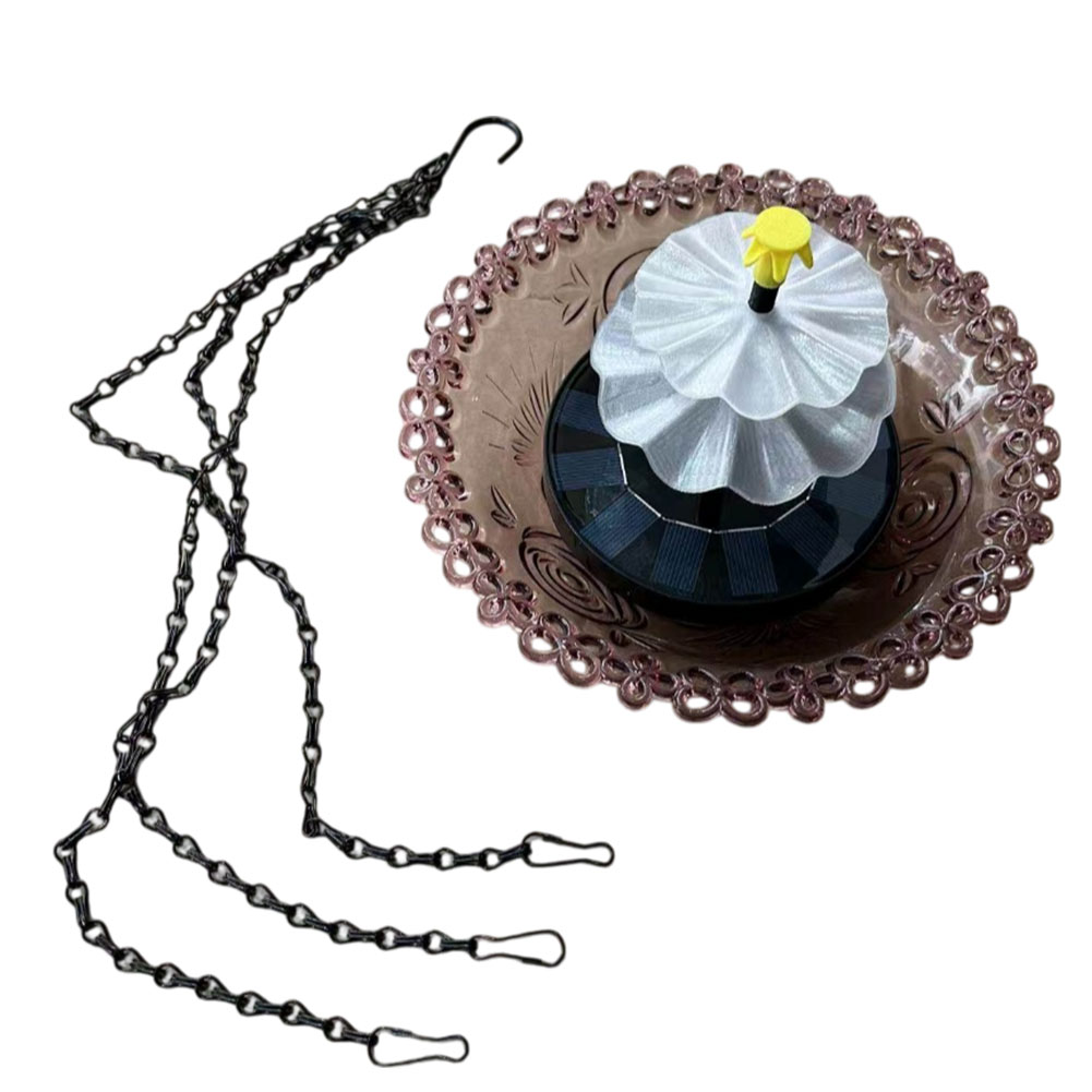 Solar Bird Bath Fountain with  - Bonsai Garden Fountain บทวิจารณ์และราคา