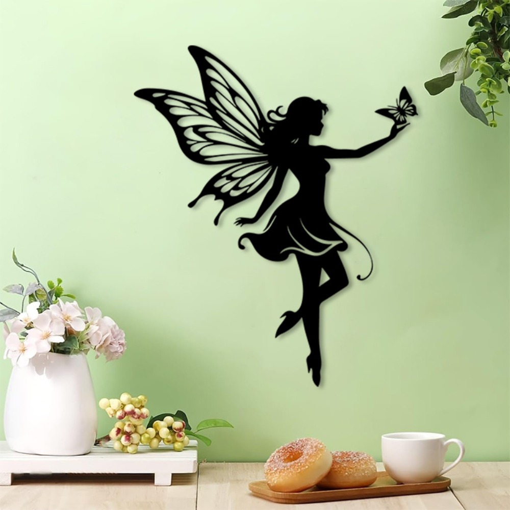 Whimsical Fairy Garden Metal W - Bonsai Garden Ornaments บทวิจารณ์และราคา