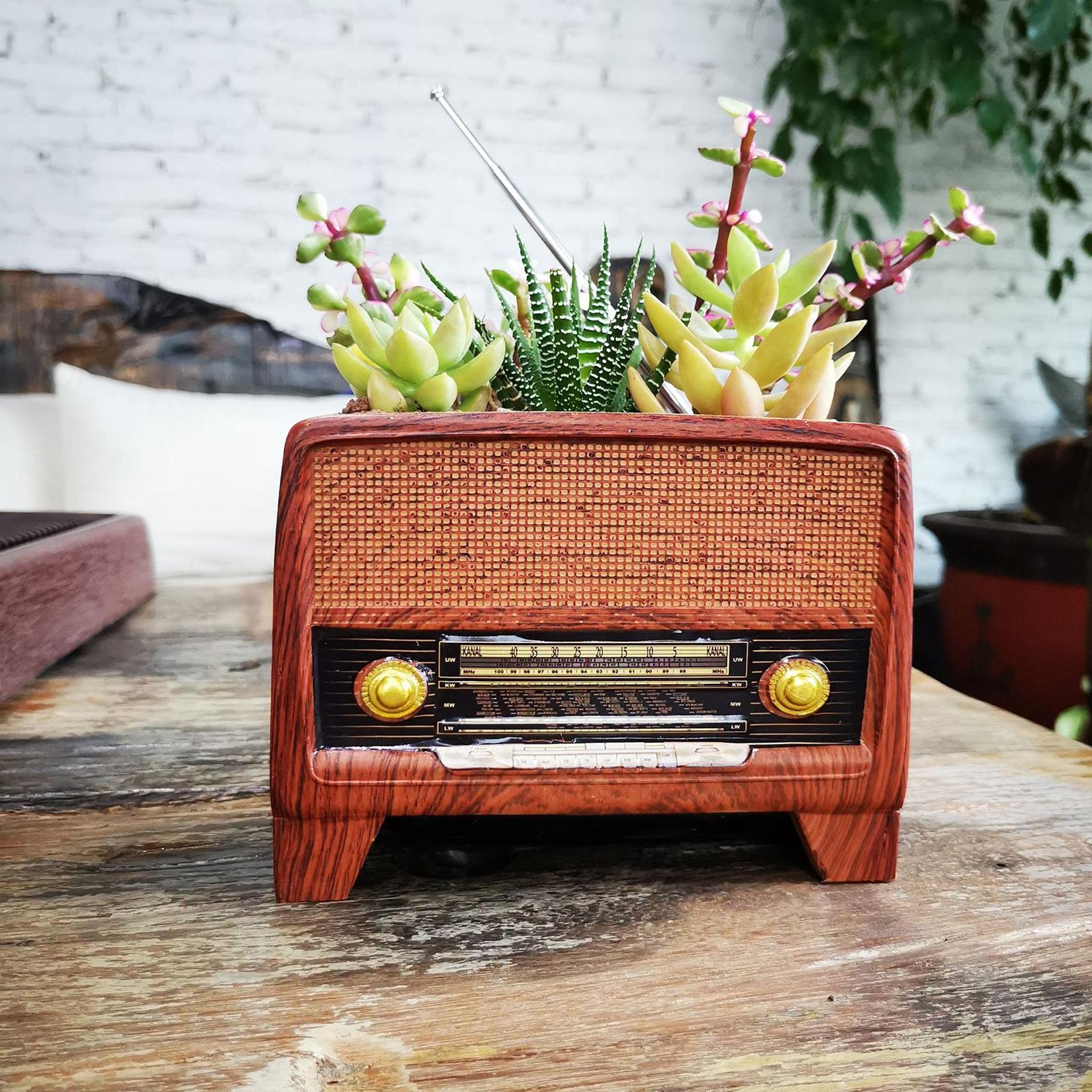 Resin Pot Radio Shape Supplies - Bonsai Garden And Cafe บทวิจารณ์และราคา