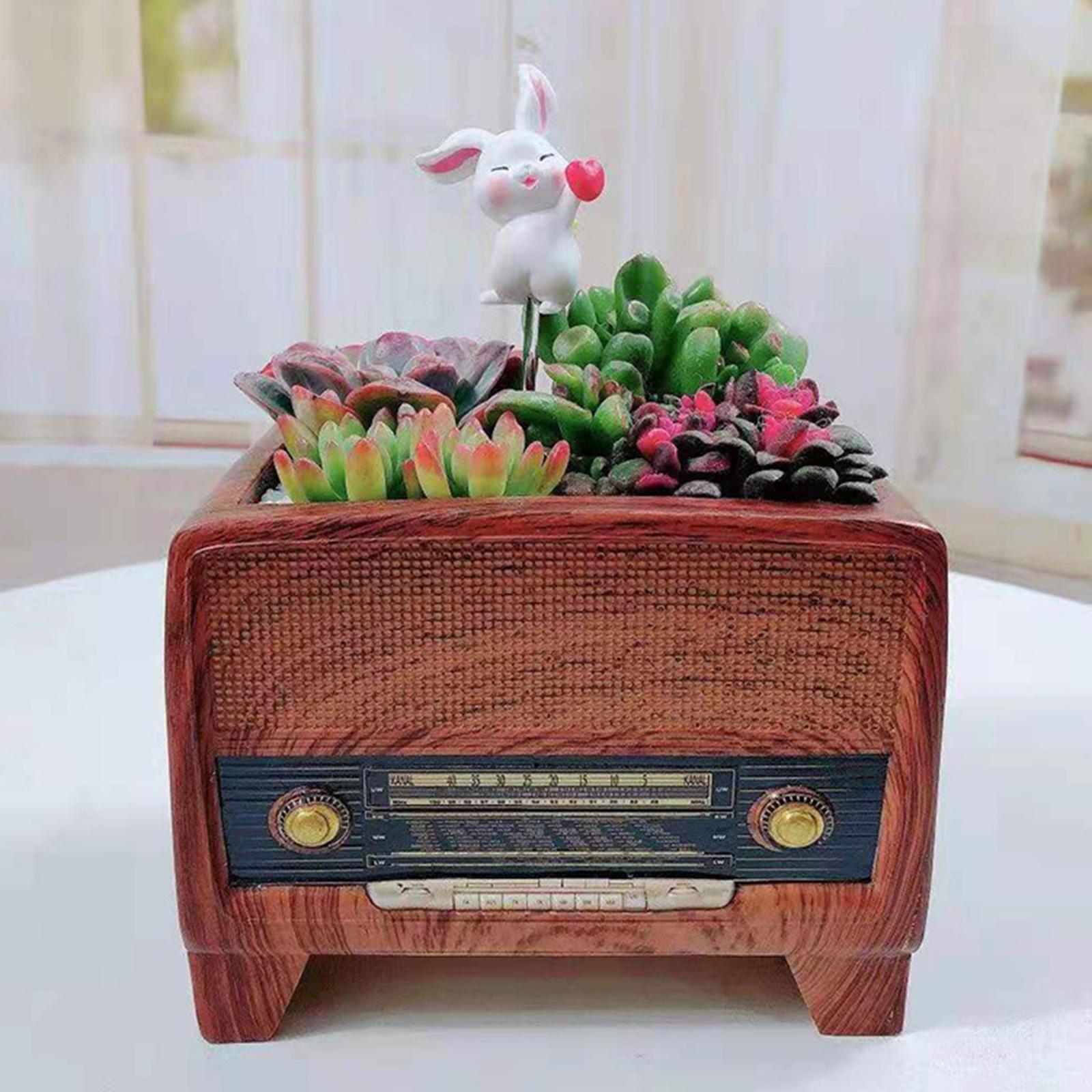 Resin Pot Radio Shape Supplies - Bonsai Garden And Cafe บทวิจารณ์และราคา