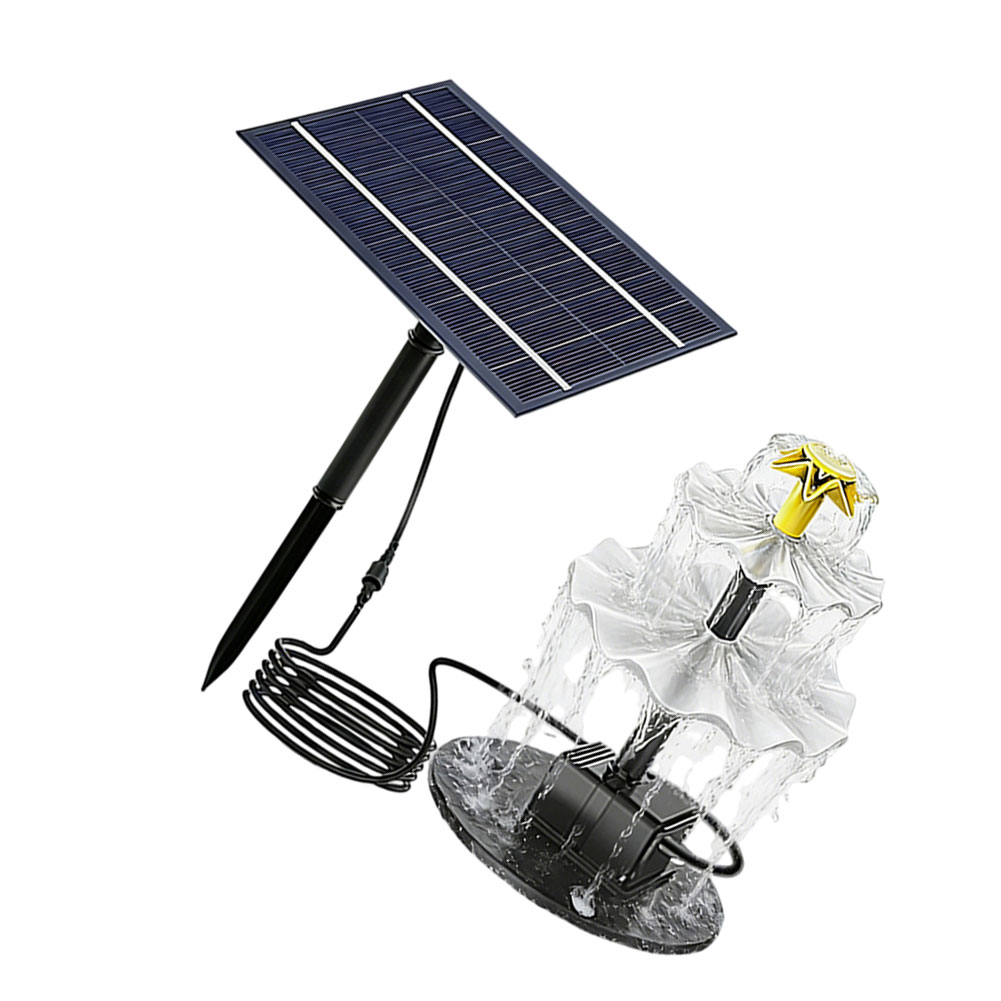 4W Solar Fountain Pump Split P - Bonsai Garden Fountain บทวิจารณ์และราคา