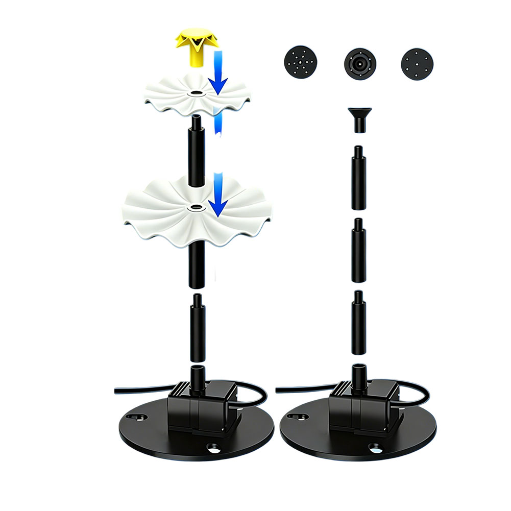 4W Solar Fountain Pump Split P - Bonsai Garden Fountain บทวิจารณ์และราคา