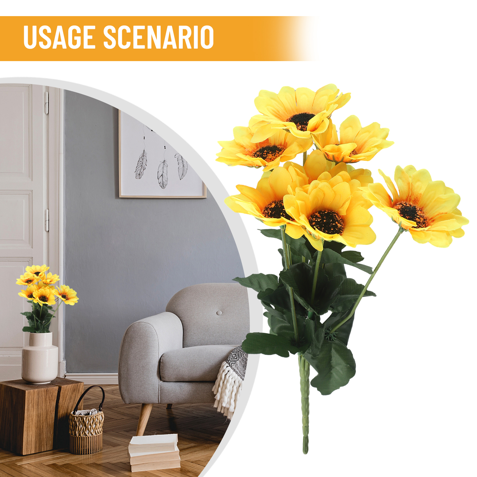 Sunflower Bouquet Made of Rayo - Bonsai Garden And Cafe บทวิจารณ์และราคา