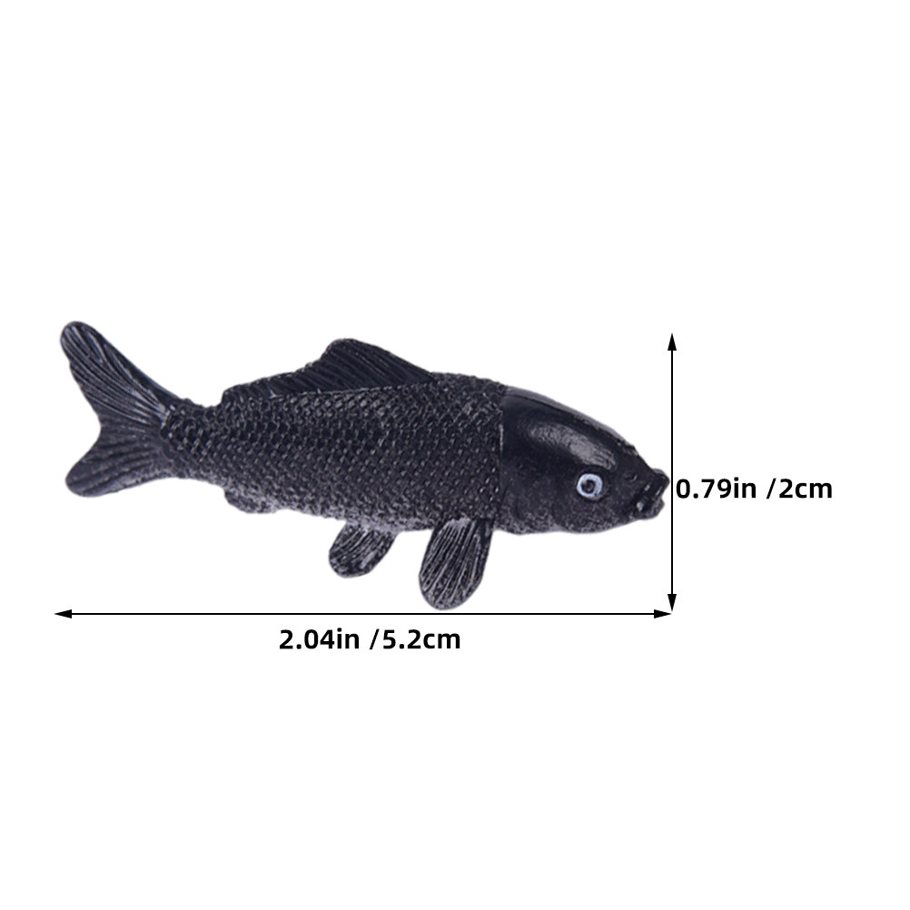 8Pcs Miniature Koi Fish Statue - Bonsai Koi Garden บทวิจารณ์และราคา
