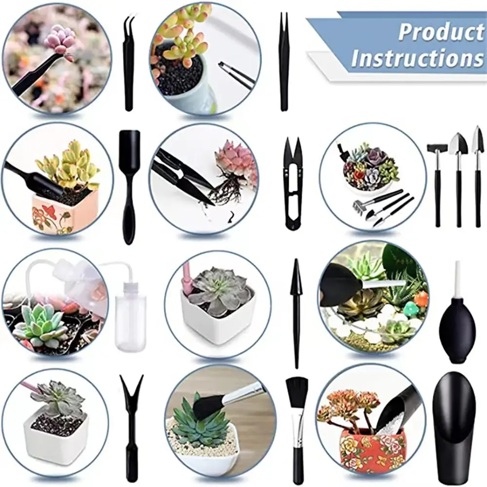 5/8/13/15/16pcs Garden Planter - Bonsai Garden Kit บทวิจารณ์และราคา