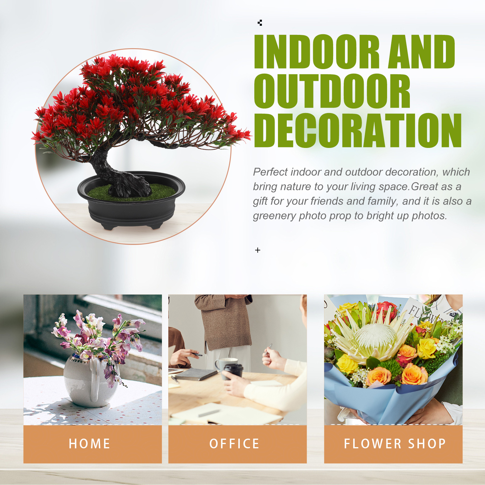 Artificial Plant Potted Bonsai - Bonsai Garden Kit บทวิจารณ์และราคา