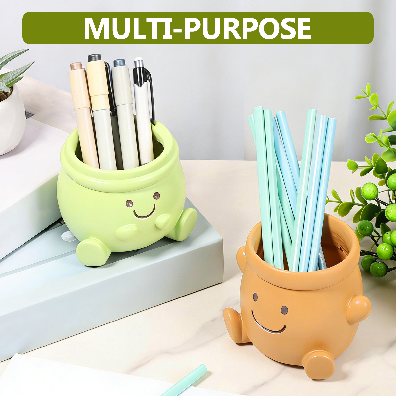 2Pcs Face Plant Pot Smile Succ - Bonsai Garden Nursery บทวิจารณ์และราคา