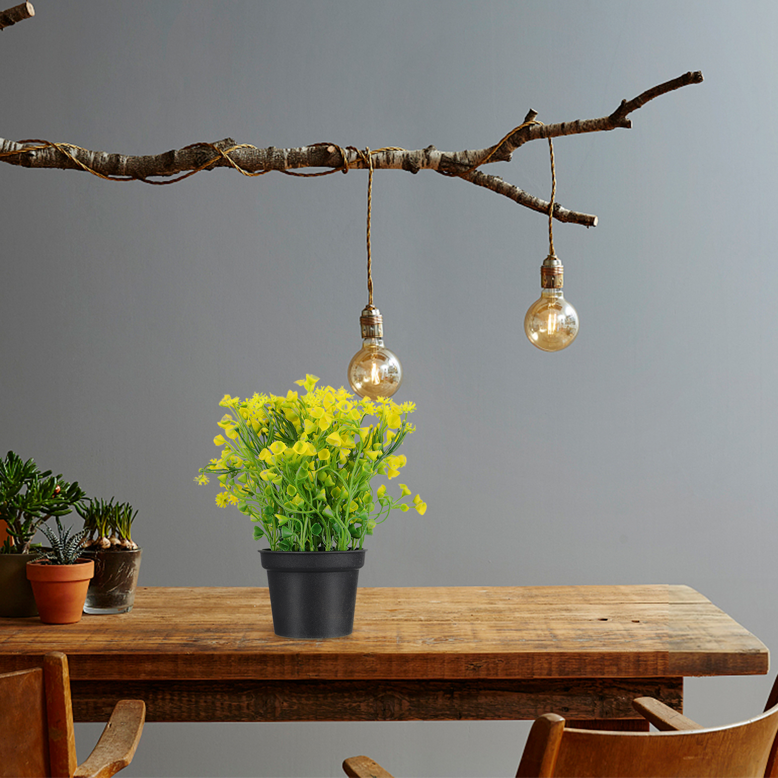 2pcs Realistic Artificial Bell - Bonsai Garden And Cafe บทวิจารณ์และราคา