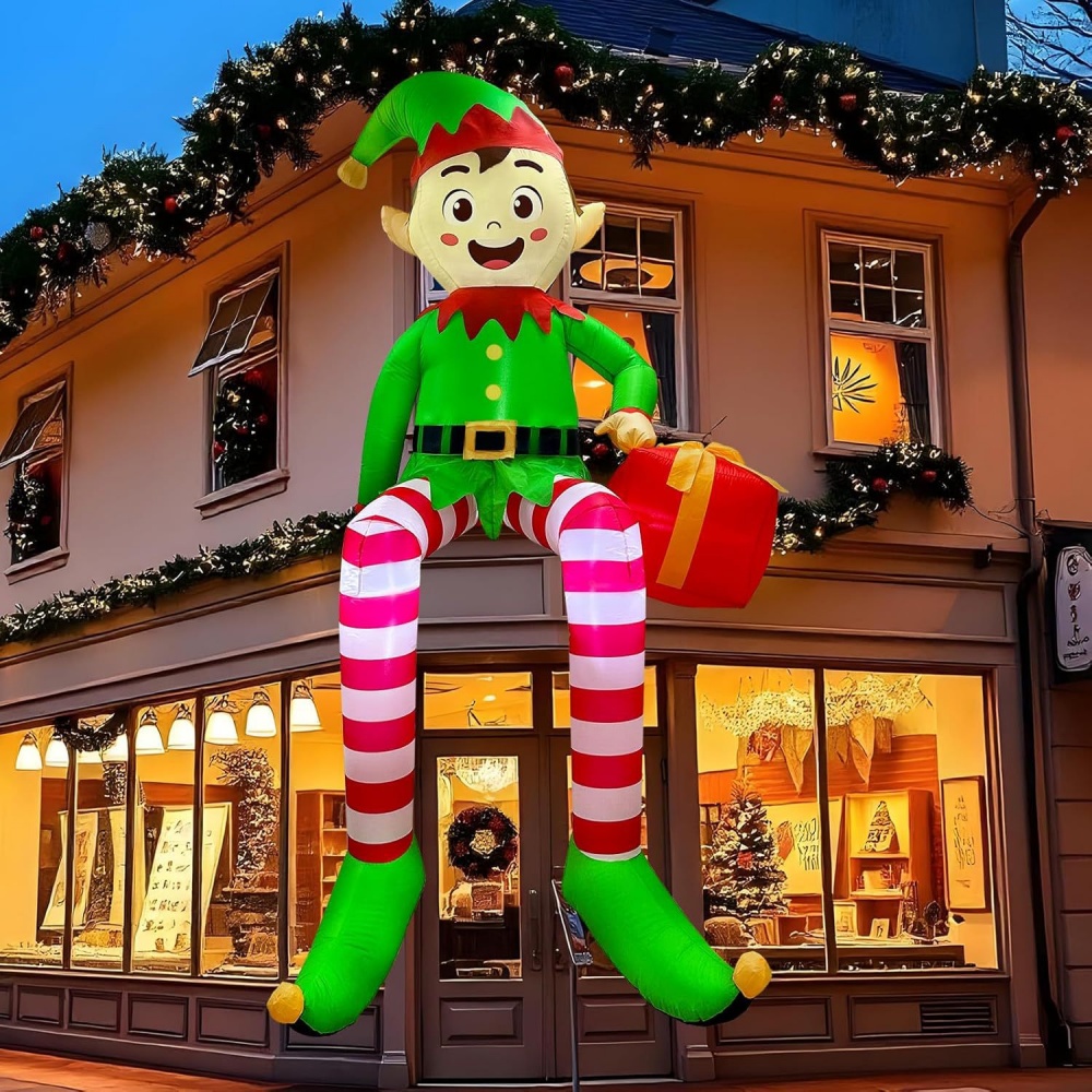 8FT Christmas Inflatables Sitt - Bonsai Garden Ornaments บทวิจารณ์และราคา