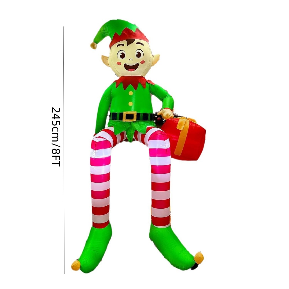 8FT Christmas Inflatables Sitt - Bonsai Garden Ornaments บทวิจารณ์และราคา