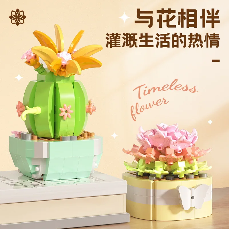 Flower Succulents Building Blo - Bonsai Garden Kit บทวิจารณ์และราคา