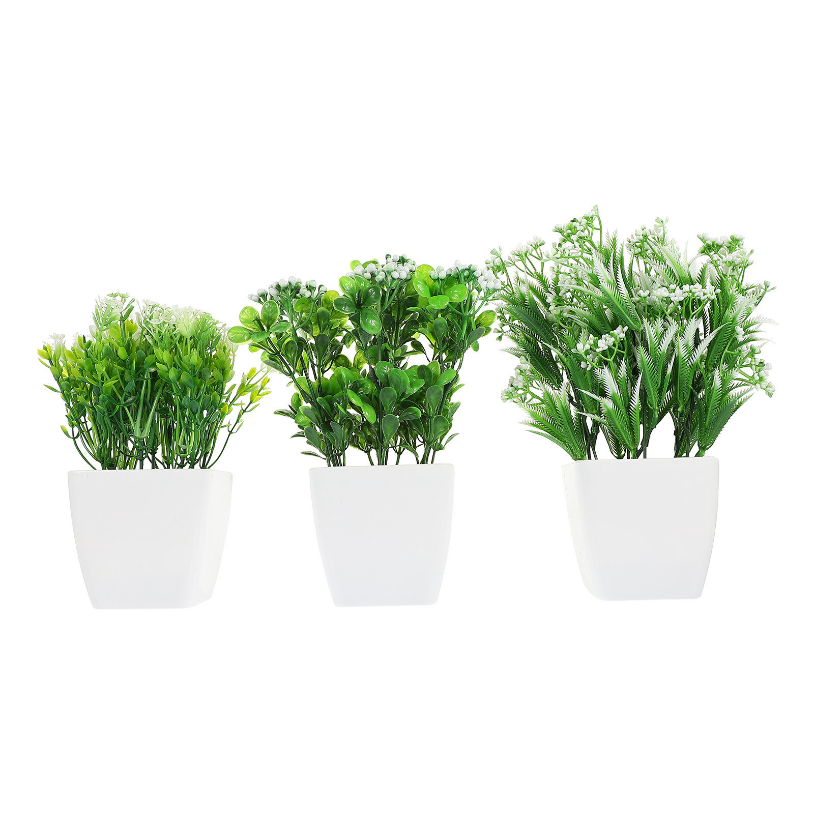 3Pcs Realistic Artificial Bons - Bonsai Garden And Cafe บทวิจารณ์และราคา