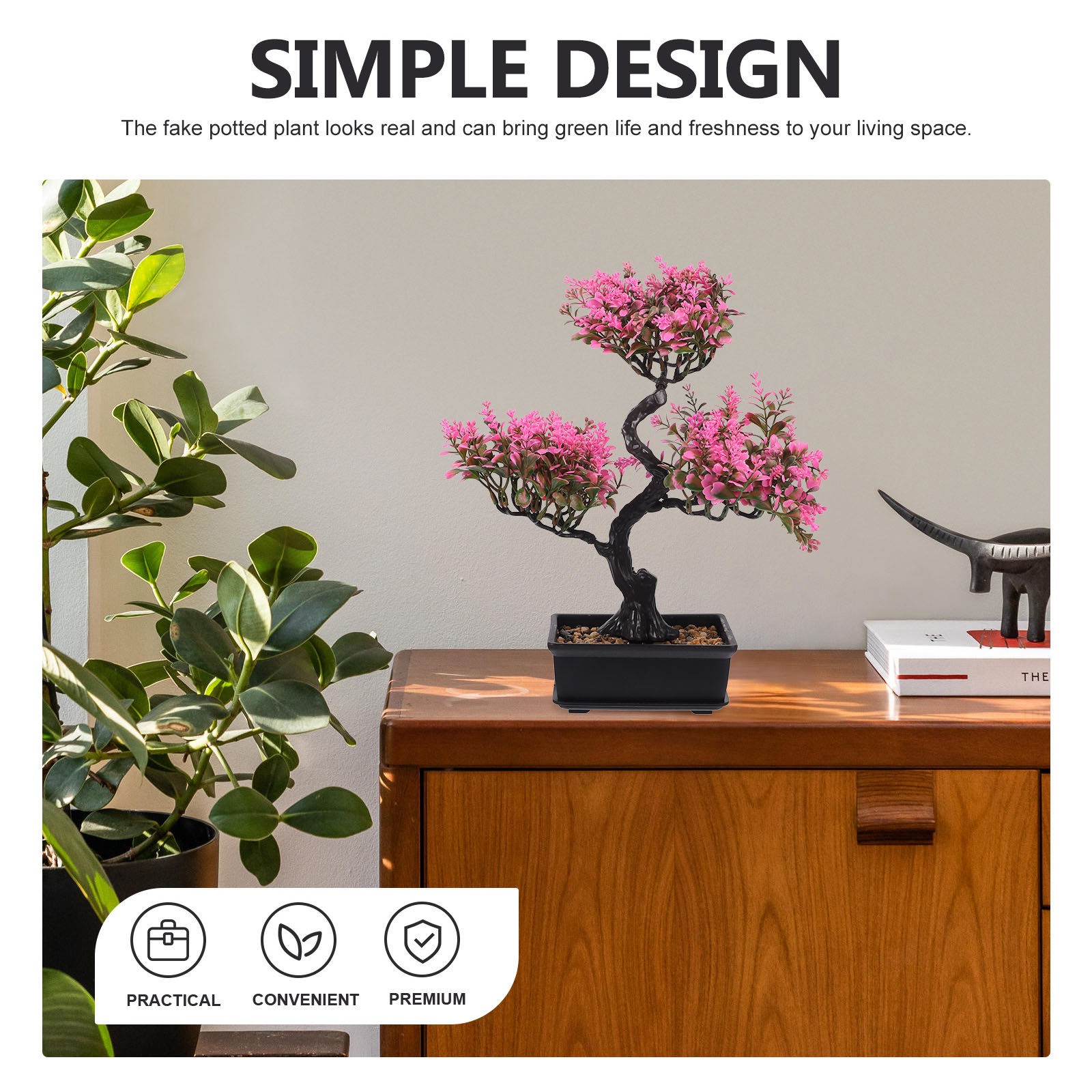 Artificial Bonsai Decor Simula - Bonsai Garden And Cafe บทวิจารณ์และราคา