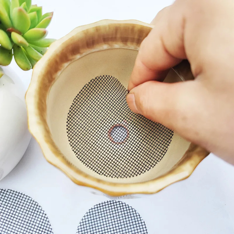 Pot Hole Mesh Pad Mat Grid Rou - Bonsai Garden Nursery บทวิจารณ์และราคา