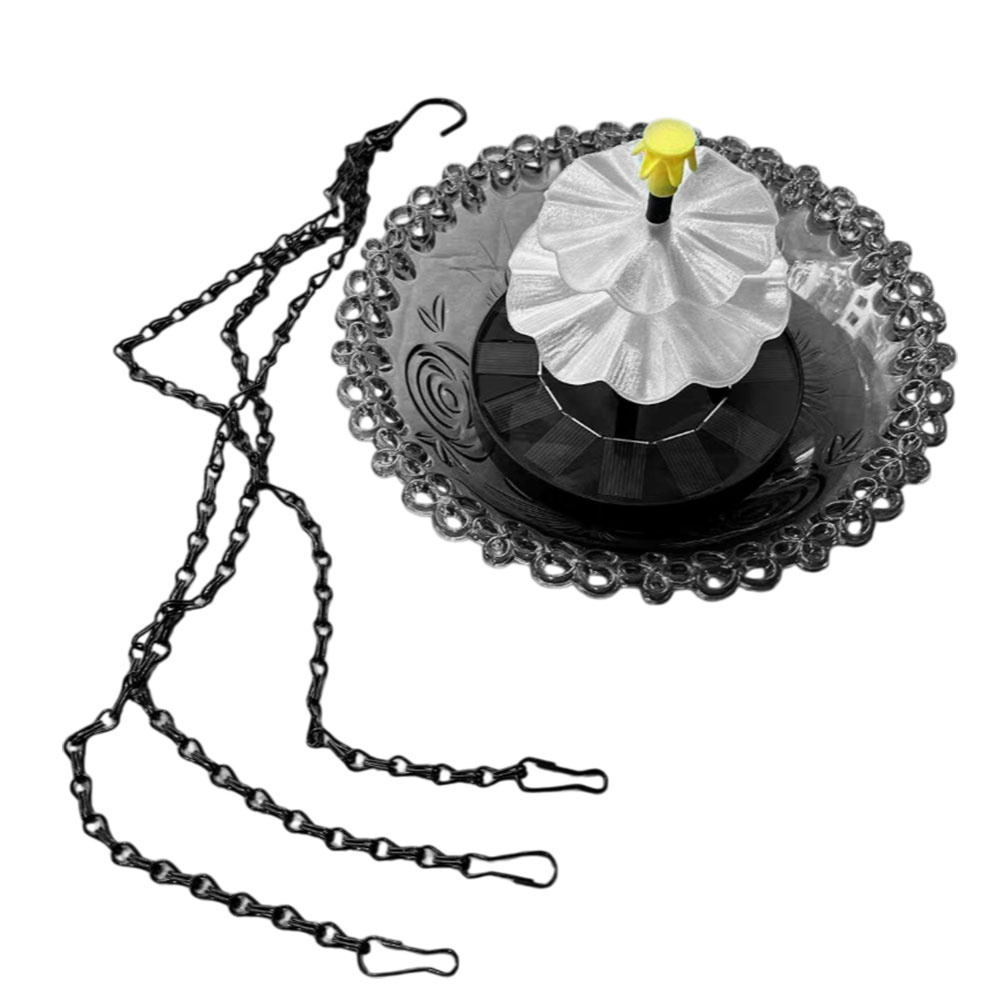 Solar Powered Hanging Birdbath - Bonsai Garden Fountain บทวิจารณ์และราคา