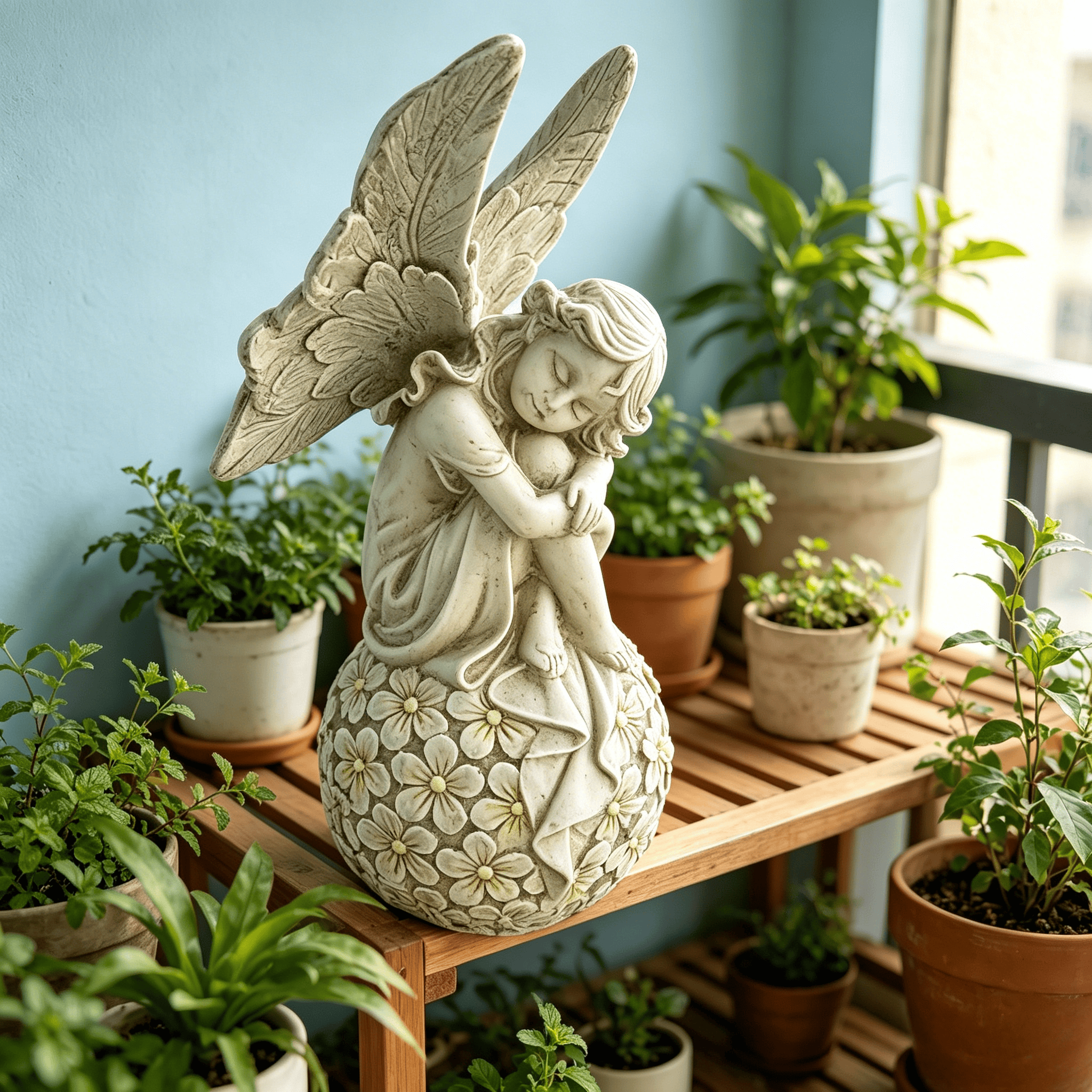 13.2-inch Garden Fairy Statue, - Bonsai Garden Ornaments บทวิจารณ์และราคา