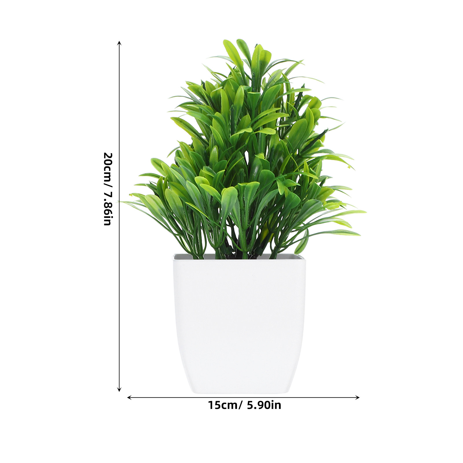 4Pcs Artificial Potted Plant B - Bonsai Garden And Cafe บทวิจารณ์และราคา