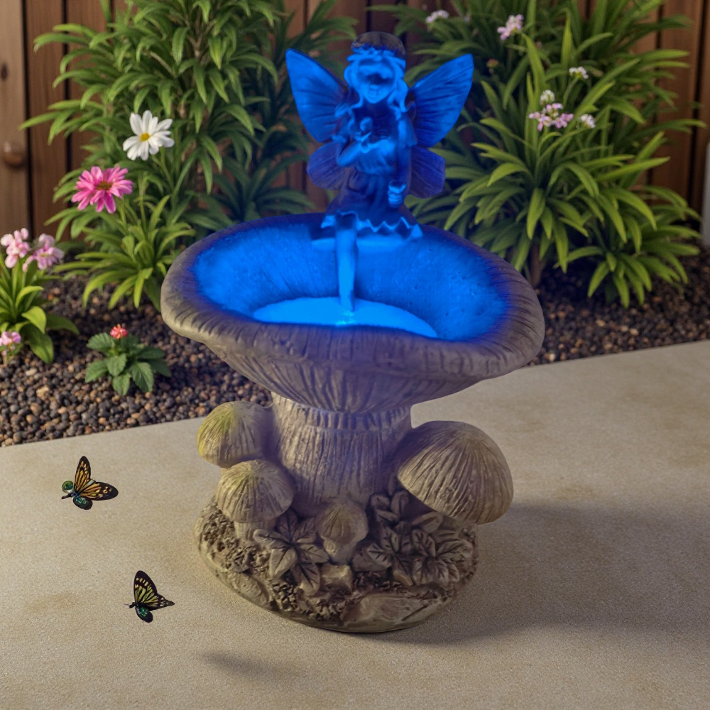 Creative Flower Fairy Solar Ni - Bonsai Garden Ornaments บทวิจารณ์และราคา