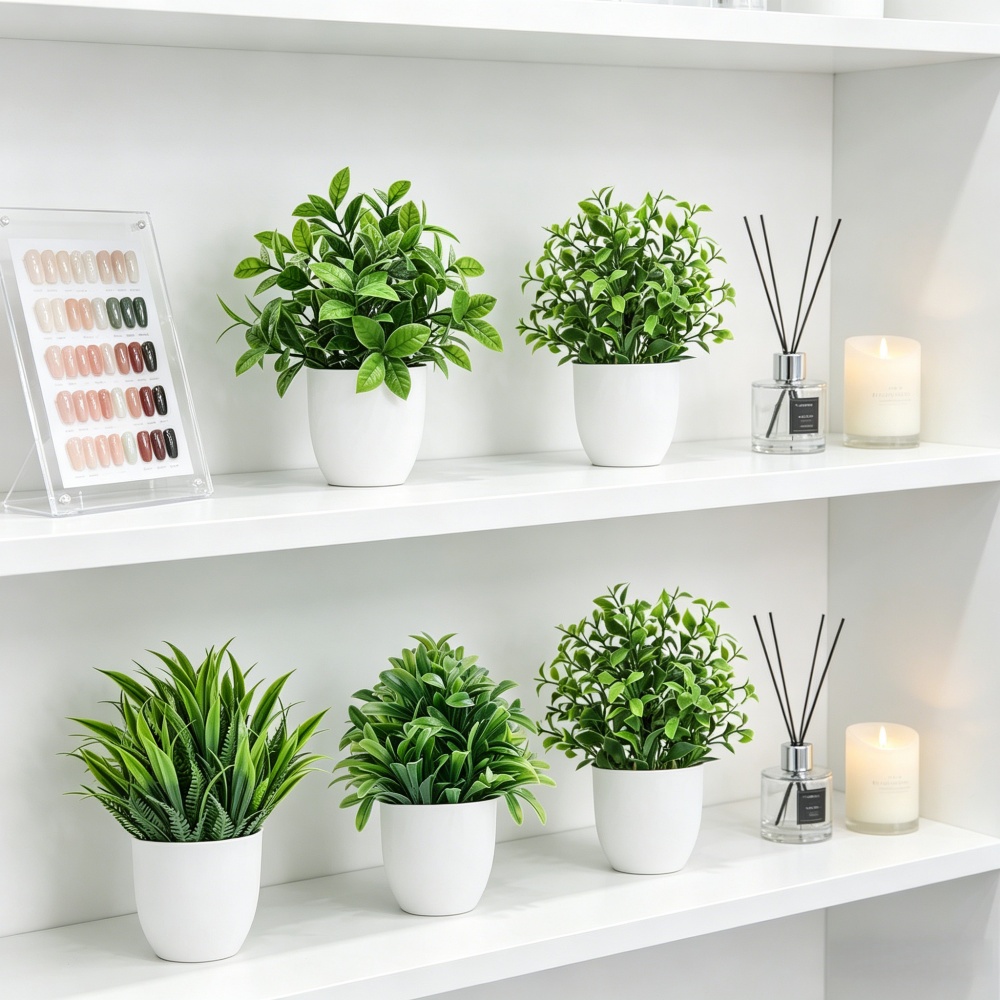 4pcs/set Mini Artificial Plant - Bonsai Garden Kit บทวิจารณ์และราคา