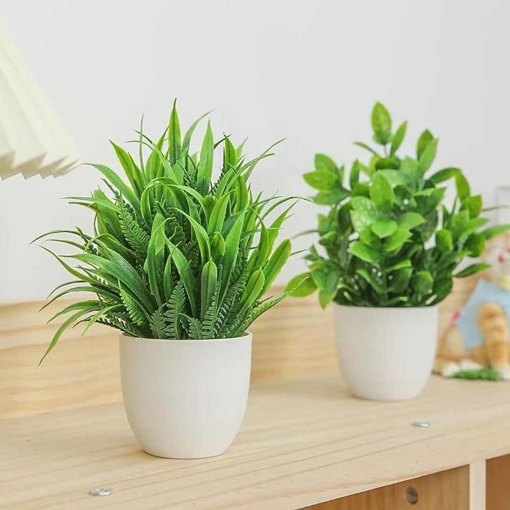 4pcs/set Mini Artificial Plant - Bonsai Garden Kit บทวิจารณ์และราคา