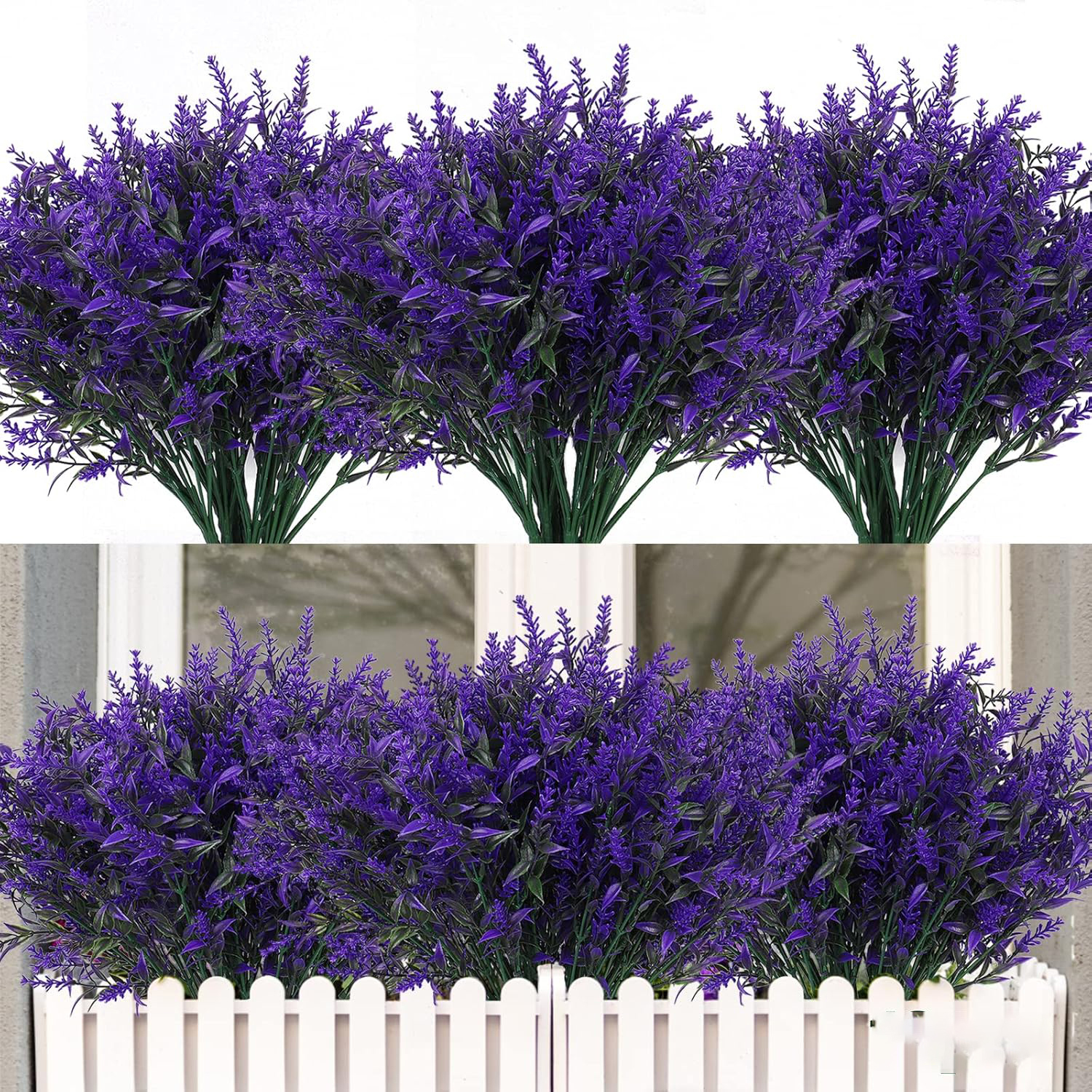 Artificial Flowers Plastic Lav - Bonsai Garden Ornaments บทวิจารณ์และราคา