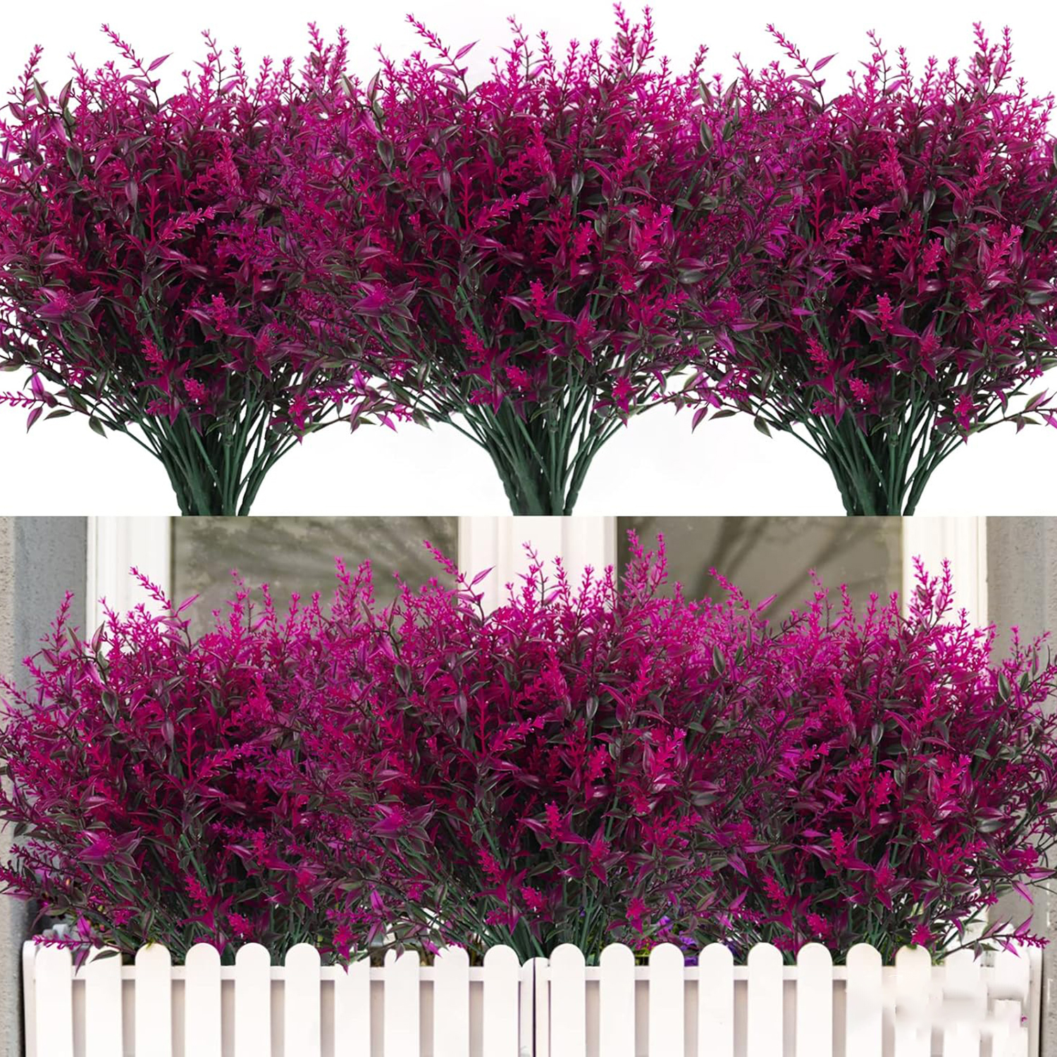 Artificial Flowers Plastic Lav - Bonsai Garden Ornaments บทวิจารณ์และราคา