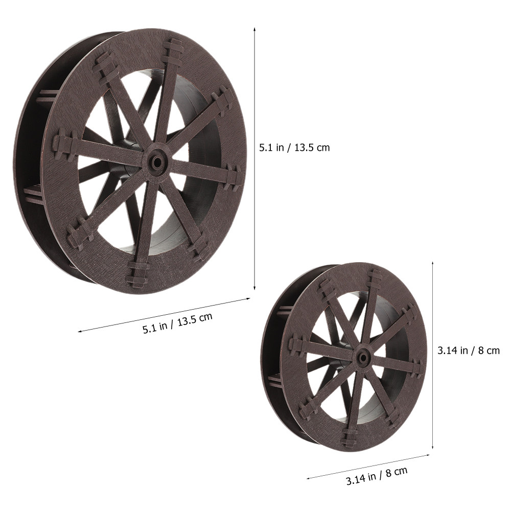 2Pcs Small Fountain Wheel for  - Bonsai Garden Fountain บทวิจารณ์และราคา