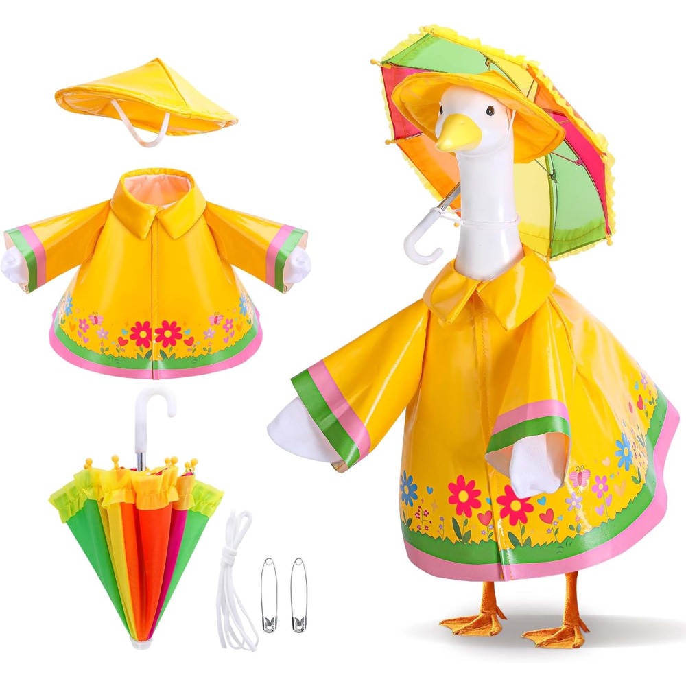 Cute Porch Goose Raincoat Outf - Bonsai Garden Ornaments บทวิจารณ์และราคา