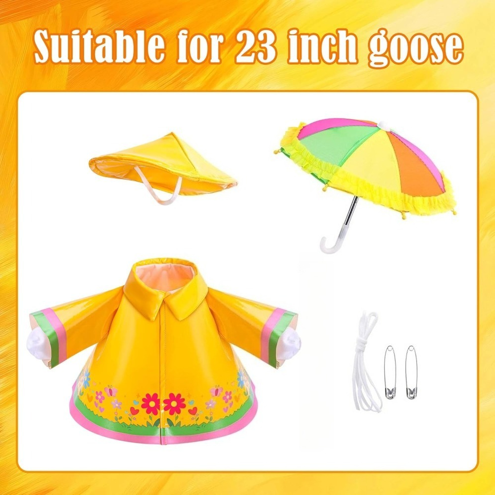 Cute Porch Goose Raincoat Outf - Bonsai Garden Ornaments บทวิจารณ์และราคา