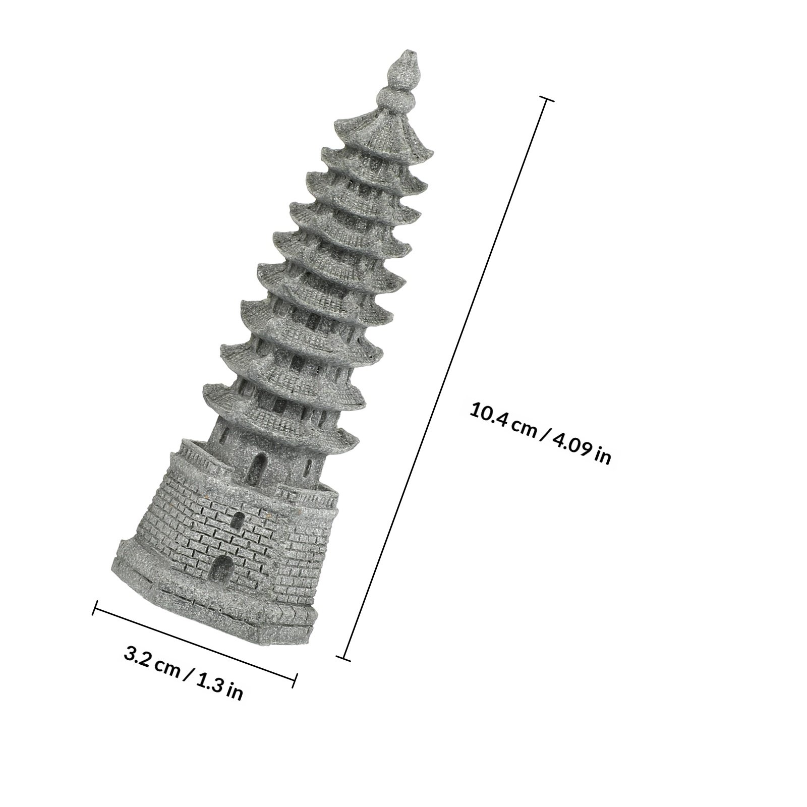2Pcs Realistic Miniature Tower - Bonsai Garden And Cafe บทวิจารณ์และราคา